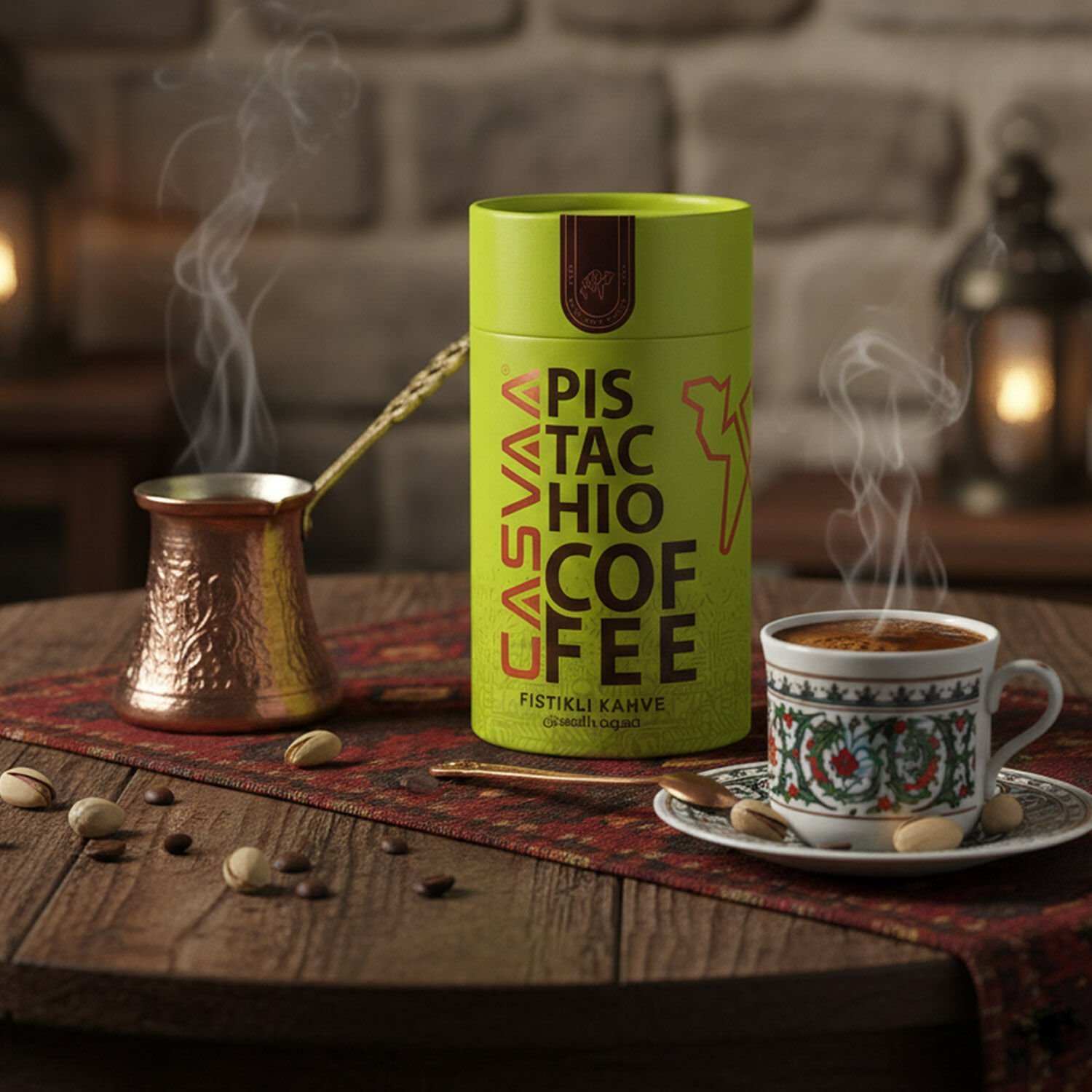 Antepfıstıklı Türk Kahvesi 200 Gr.