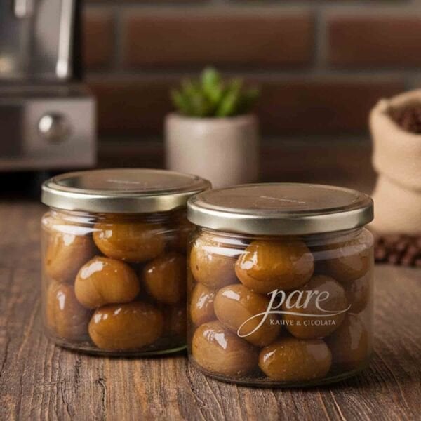 Kestane Şekeri Orta Boy Kavanoz (500gr)