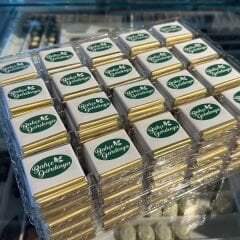 Pare Kahve Çikolata Tatlı Logolu Madlen Çikolata