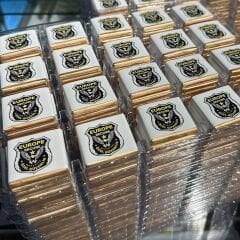 Pare Kahve Çikolata Tatlı Logolu Madlen Çikolata