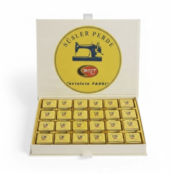 Logolu Hediyelik Çikolata Kutusu