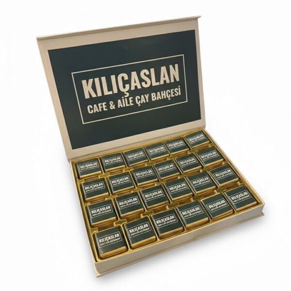 Logolu Hediyelik Çikolata Kutusu
