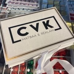 Logolu Hediyelik Çikolata Kutusu