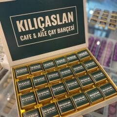 Logolu Hediyelik Çikolata Kutusu