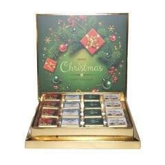 Yılbaşı Christmas Temalı 32 Adetli Madlen Çikolata Kutusu (245gr)