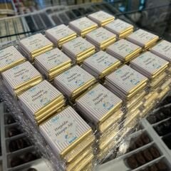 İsim Yazılı Erkek Bebek Madlen Çikolata