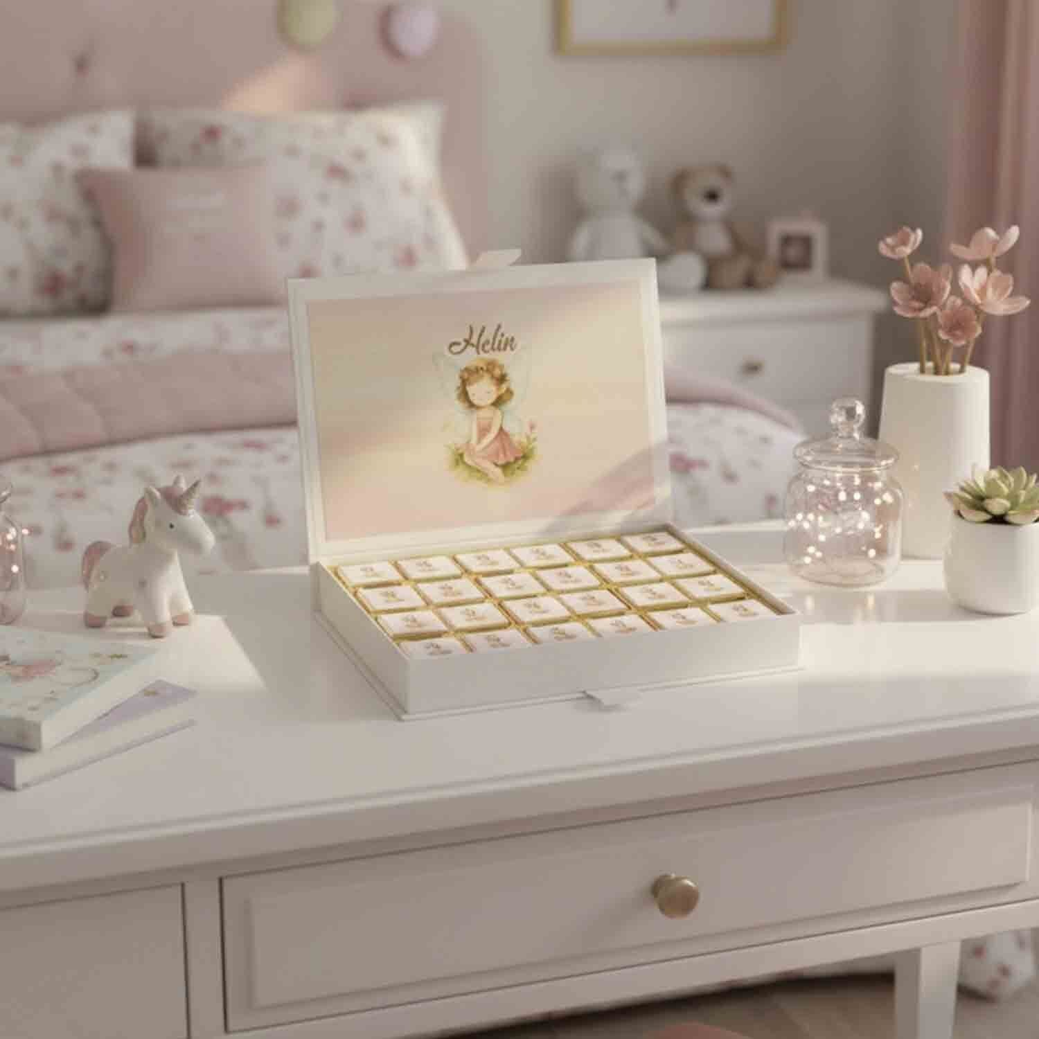 Kız Bebek Çikolata Kutusu